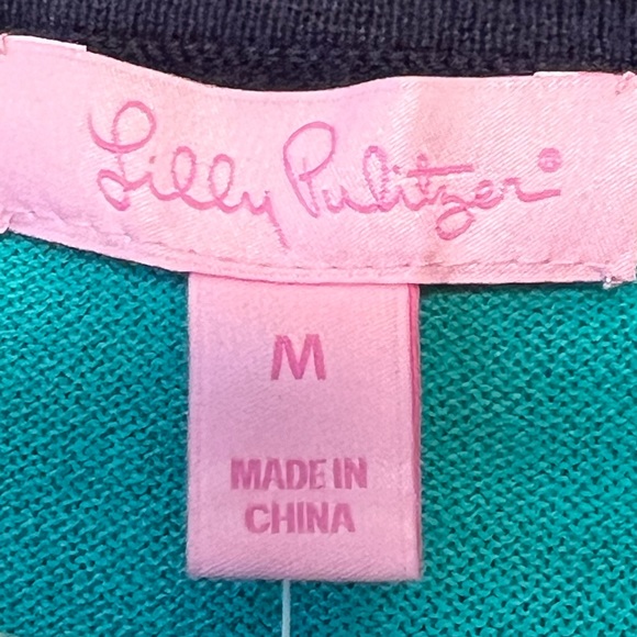 Turquoise spring lily sweater - Picture 9 of 9